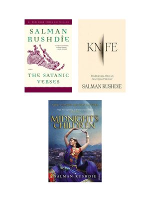 The Satanic Verses + The Knife +  Midnight’s Children by Salman Rushdie – Classic Fiction Bundle